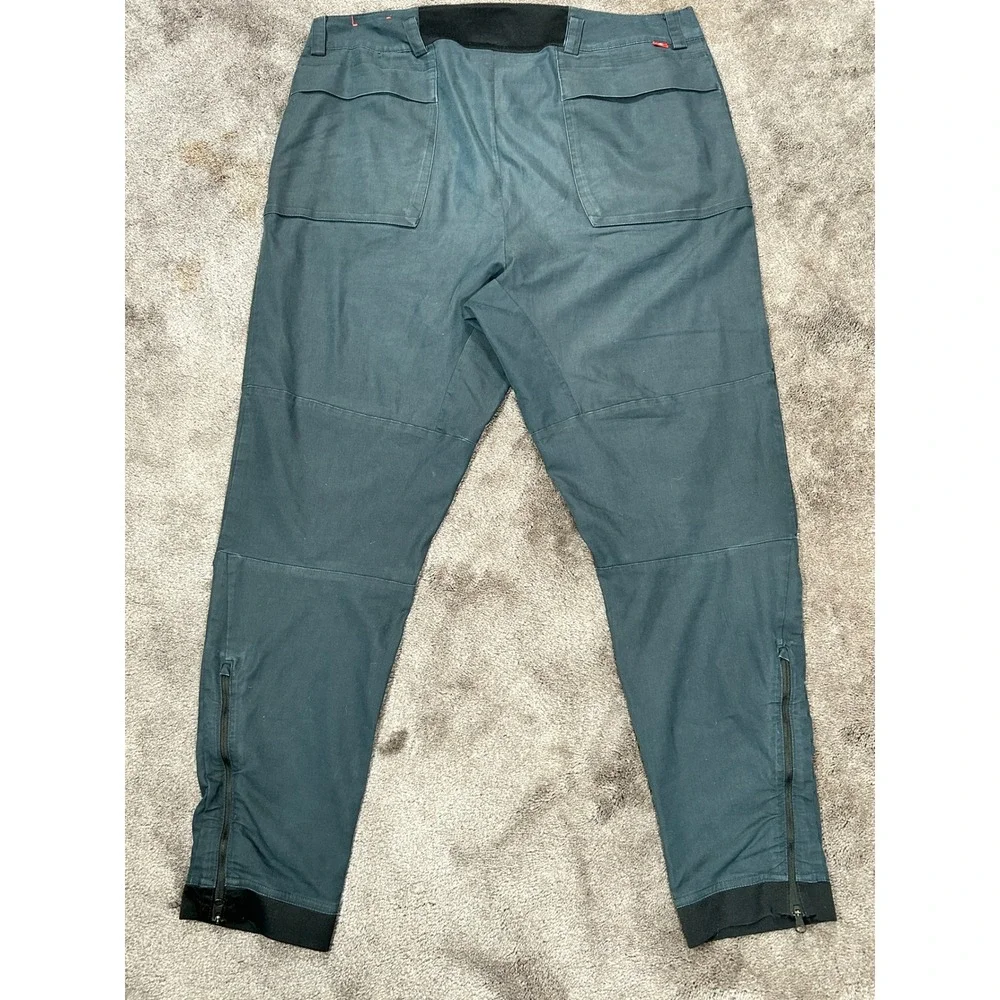 Nike Bonded Woven Pants Mens 34 Green Solid Tech Bonded Pocket 727344-010